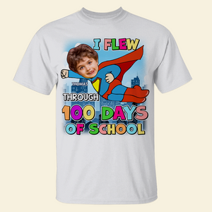 Custom Photo Gifts For Kids Shirt 04topu110125 100 Days Of School-Homacus