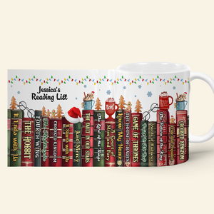 Personalized Gifts For Book Lover Christmas Coffee Mug 03HUPU221124-Homacus