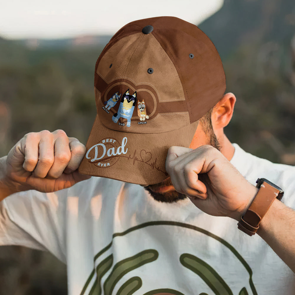 Dog Dad Classic Cap - Personalized Gifts For Father 136acdt0306-Homacus