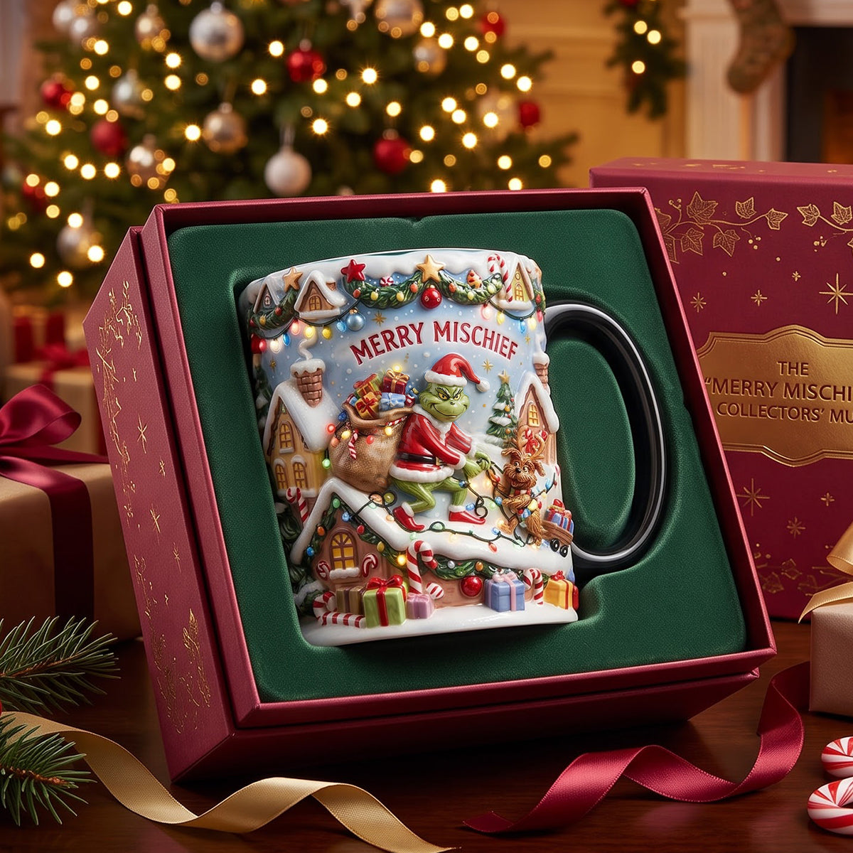 Merry Mischief Christmas Ceramic Coffee Mug - Personalized Gifts 04TYTN010826-Homacus