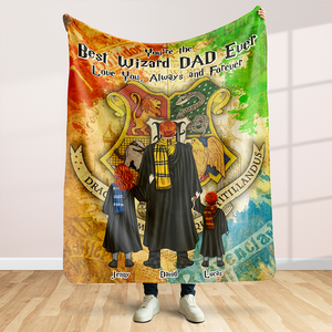 Personalized Gifts For Dad Blanket 01hutn020524tm-Homacus