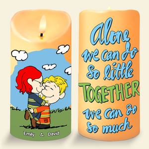 Personalized Gifts For Couple Led Candle, Together We Can Do So Much 05tgpu150125hg-Homacus