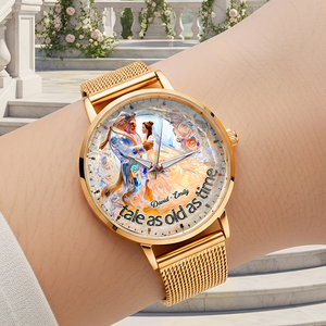 Couple Mesh Strap Quartz Watch - Personalized Gifts For Couple 04TGPU170725-Homacus