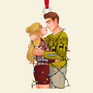 Personalized Gifts For Couple Christmas Ornament 02ACPU111124DA-Homacus