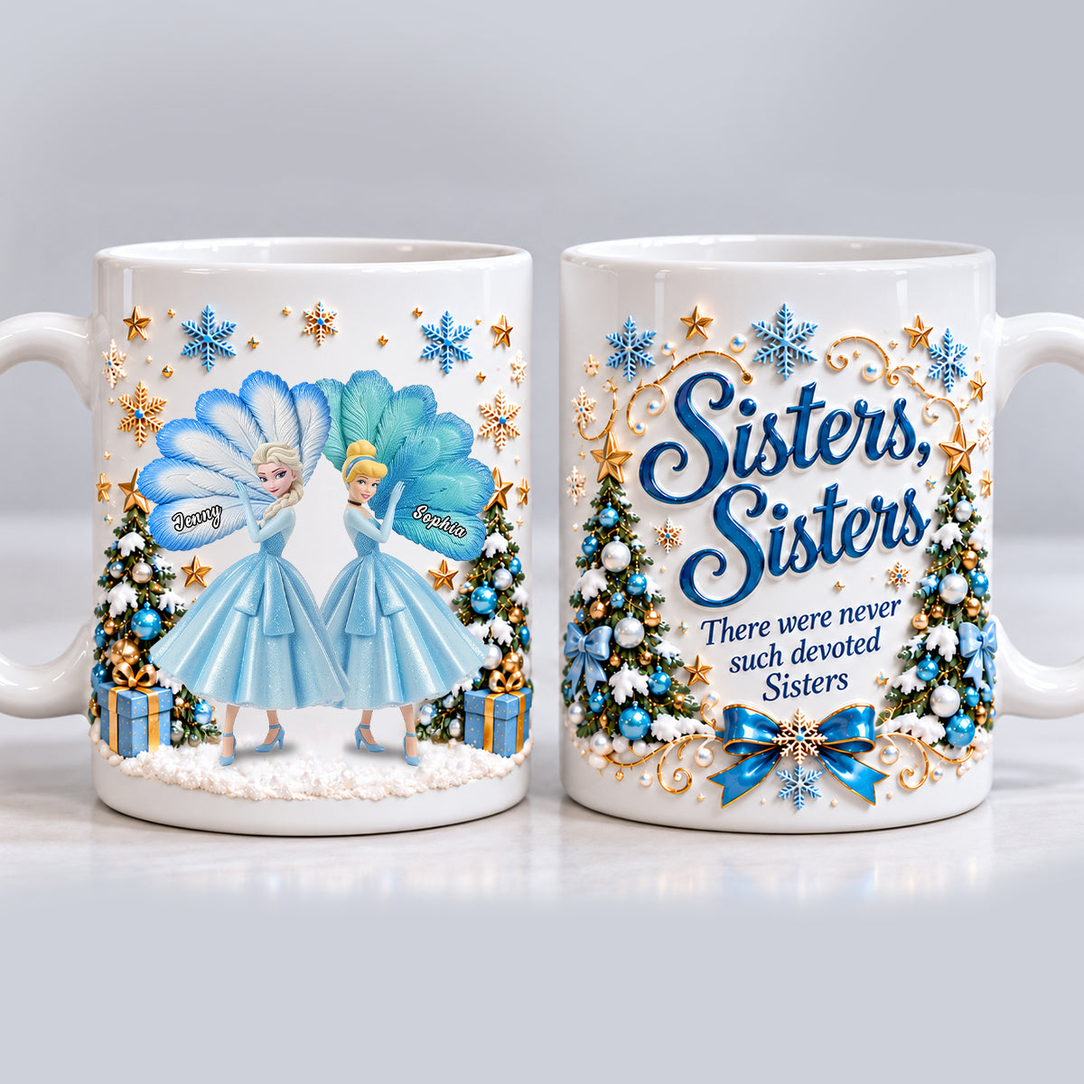 Best Friend Sister Coffee Mug - Personalized Gifts For Christmas 03natn161026-Homacus