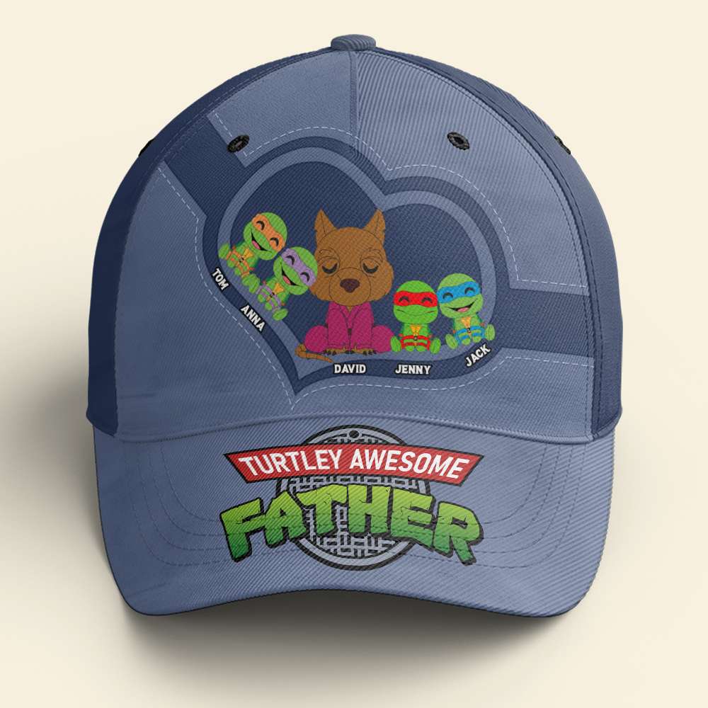 Turtle Dad Classic Cap - Personalized Gifts For Father 02NATN090524-Homacus