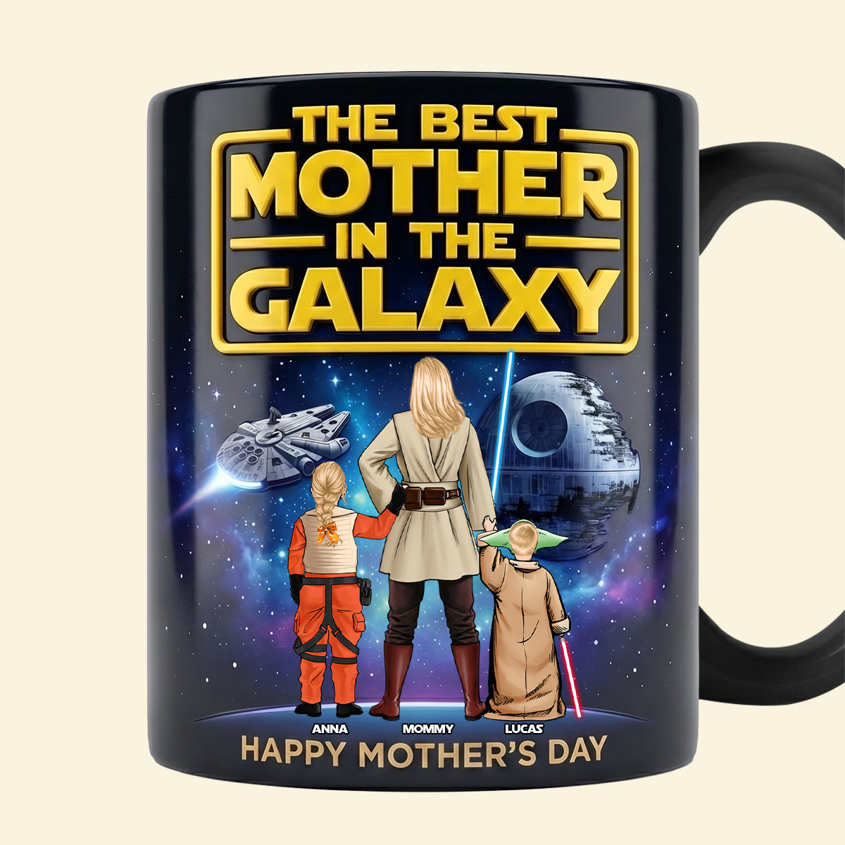 The Best Mother Magic Mug - Personalized Gifts For Mothers 03natn140426-Homacus