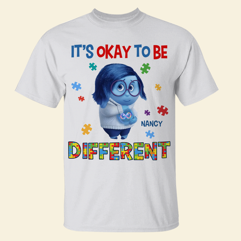 Personalized Gifts For Autism Awareness Shirt It's Okay To Be Different 05tgpu260225-Homacus