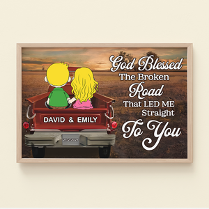 Personalized Gifts For Couple Canvas Print 02ohpu020125hg-Homacus