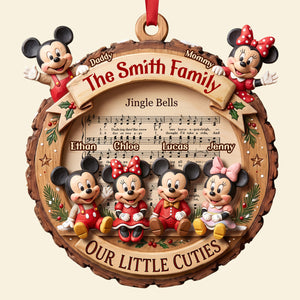 Sweet Family Ornament - Personalized Christmas Gifts For Family 03padt221026-Homacus