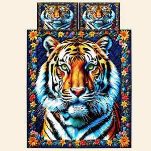 Tiger Special Quilt Bed Set 011HUDT170125-Homacus