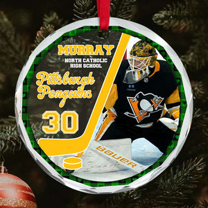 Custom Photo Gifts For Ice Hockey Player Christmas Ornament 05ACDT191024-Homacus