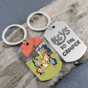 Personalized Gifts For Family Keychain 03hupu050624hh-Homacus