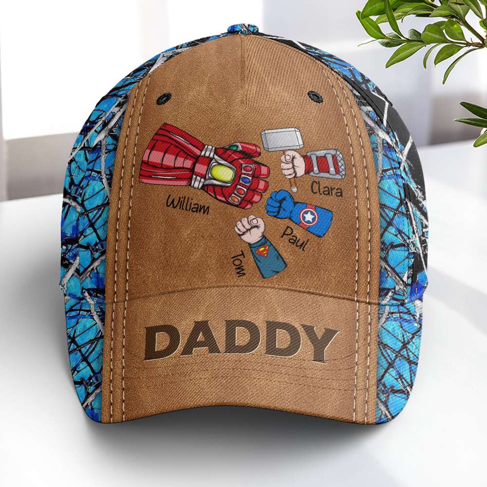 Hero Dad Classic Cap - Personalized Gifts For Father 02ACDT200524HA-Homacus
