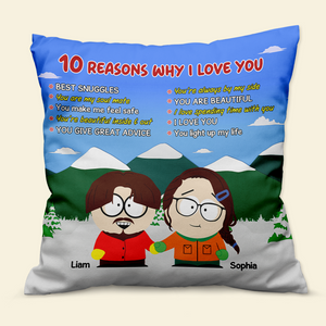 Personalized Gifts For Couple Pillow Winter Christmas 03XQPU051124-Homacus