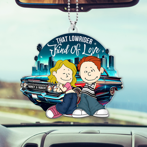 Personalized Gifts For Couple Car Ornament, Lowrider Car Lover 05qhpu030125hg-Homacus