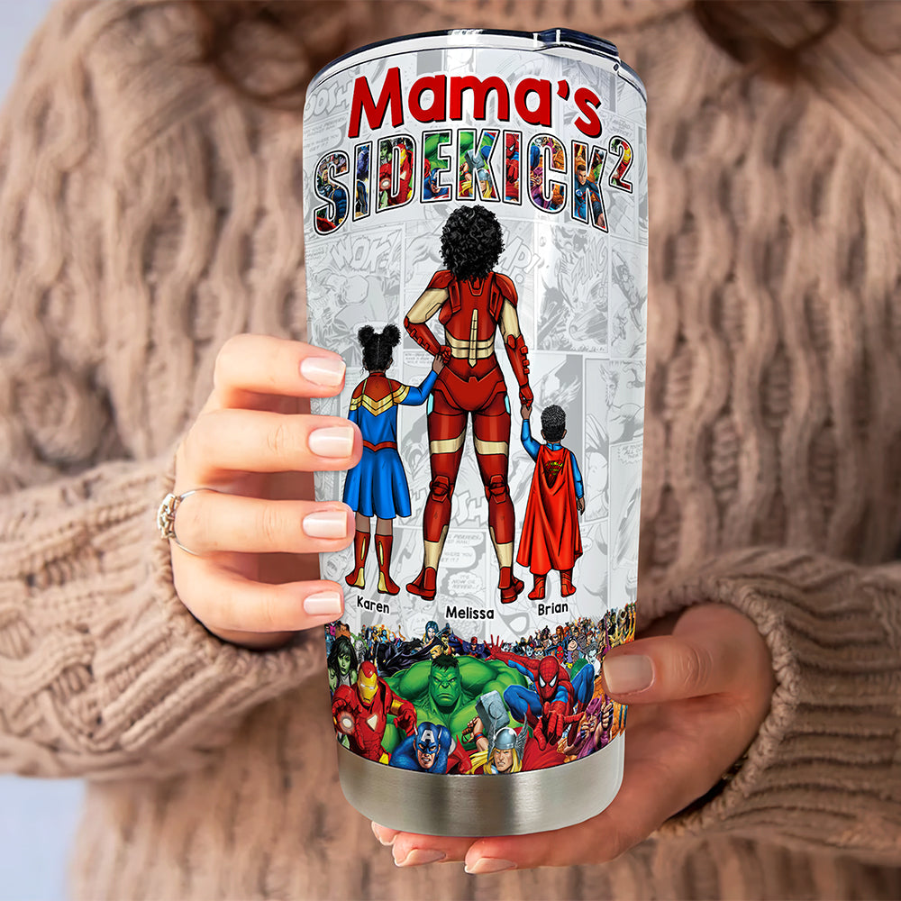 Personalized Gifts For Mom Tumbler, Strong & Supportive Mom 04qhqn130225pa-Homacus