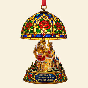 Naughty Fairy Tale Couple Christmas Ornament - Personalized Gifts For Couple 07ohdt231026-Homacus