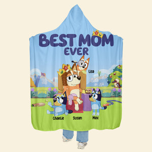 Personalized Gifts For Mom Wearable Blanket Hoodie 05natn090424-Homacus