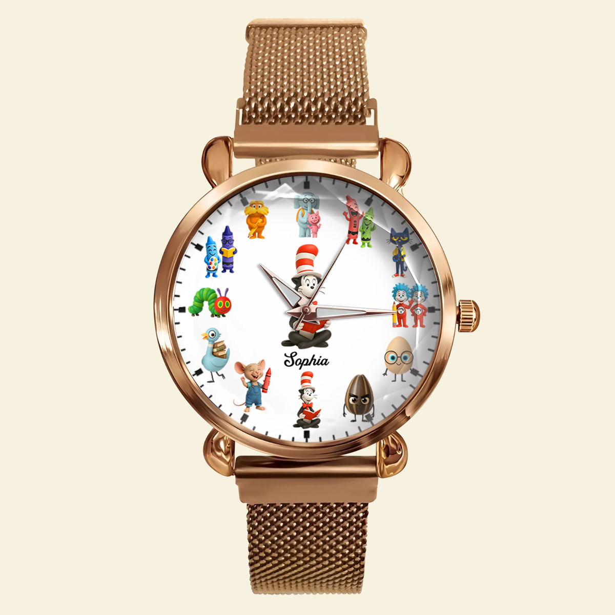 Teacher Mesh Strap Quartz Watch - Personalized Gifts For Teacher 03NAPU170725-Homacus