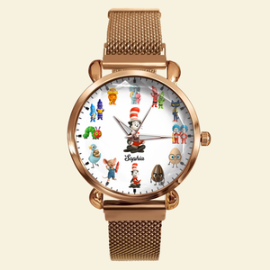 Teacher Mesh Strap Quartz Watch - Personalized Gifts For Teacher 03NAPU170725-Homacus