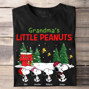 Personalized Gifts For Grandma Shirt Grandma's Little Kids 02NAHN061023-Homacus