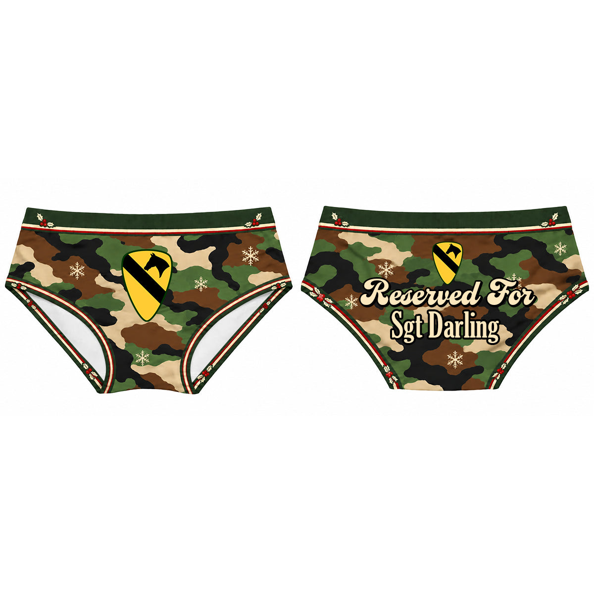 Reserved For My Veteran Darling Woman Brief - Personalized Gifts For Her 03ohtn021026