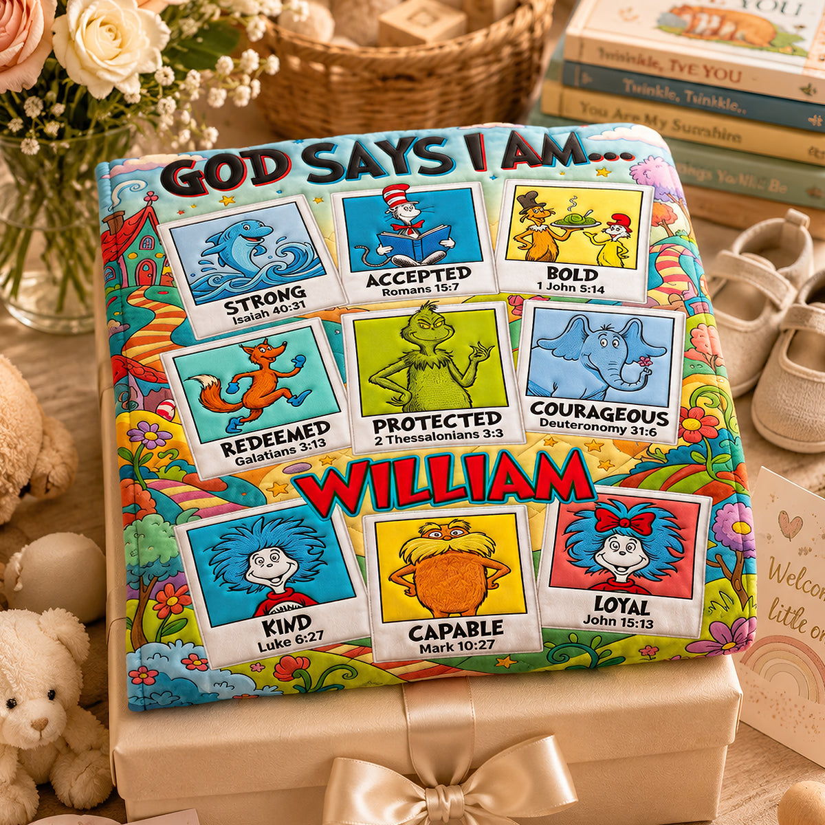God Say I Am Faithful Blanket - Personalized Gifts For Christian Blanket 01PADT040826