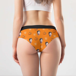 Personalized Gifts For Couple Boxer Briefs Halloween Custom Face Photo 01XQMH160824-Homacus