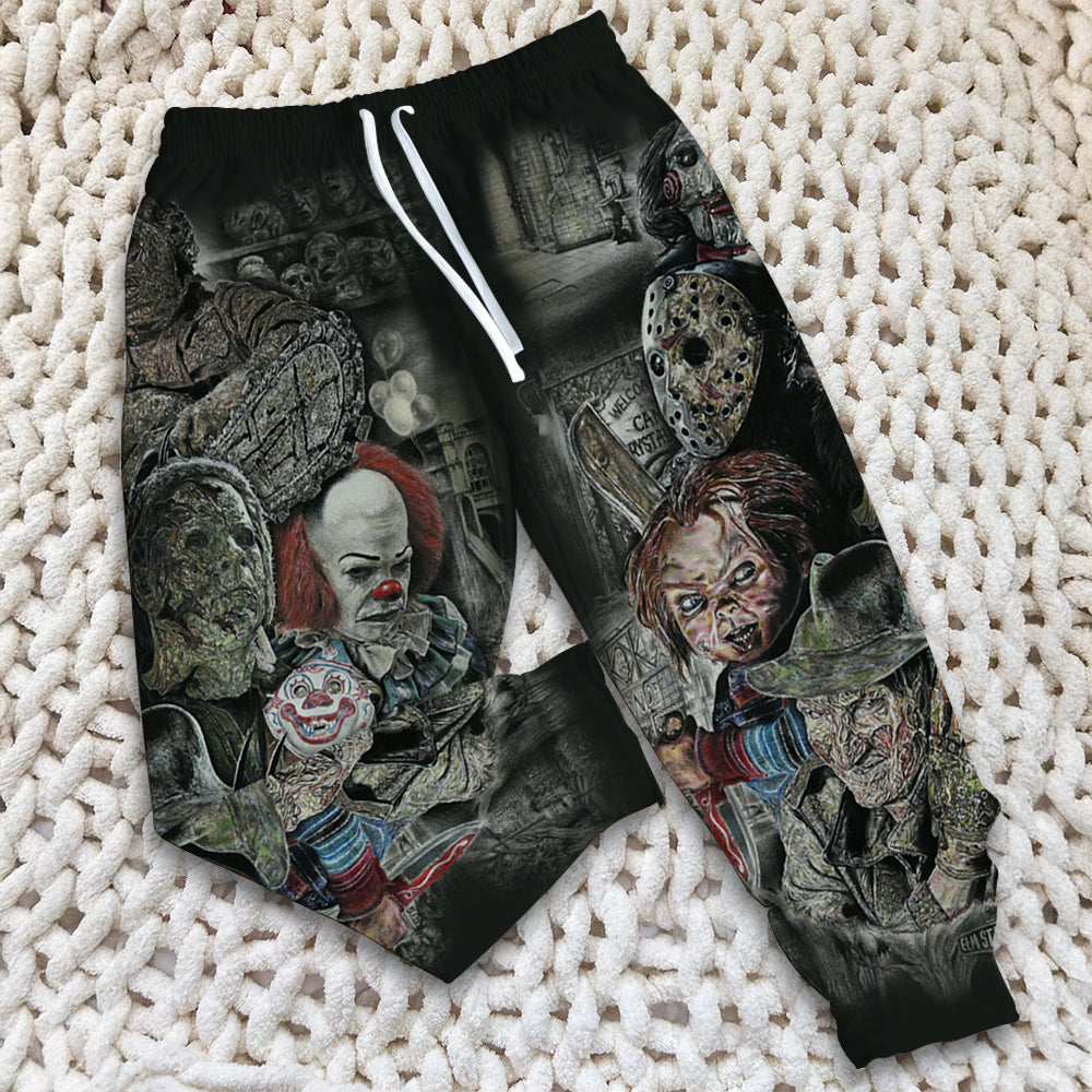 Gifts For Horror Movie Fan Sweatpants 01ACDT050225-Homacus