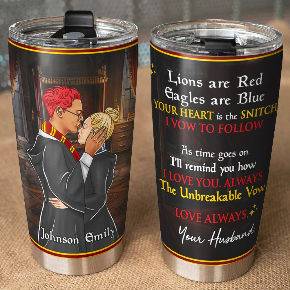 Personalized Gifts For Wife Tumbler The Unbreakable Vow 01huhn090124-Homacus