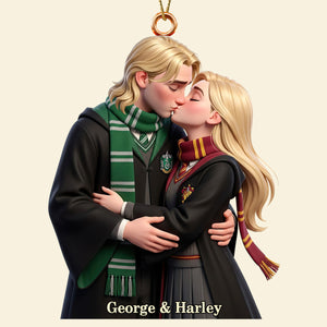 Enchanted Love Story Acrylic Ornament - Personalized Christmas Gifts For Couples 03HUDT190926