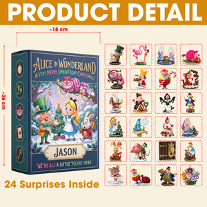 Cute Nostalgic Winter Fantastical Journey Advent Calendar Blind Box - Personalized Christmas Gift 03hatn281026-Homacus