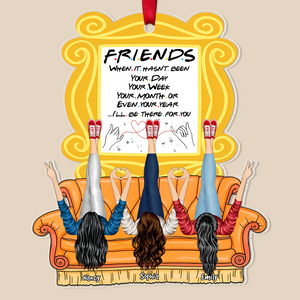 Personalized Gifts For Besties Ornament, Friends I'll Be There 02qhpu291024hh-Homacus