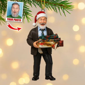 Funny Christmas Ornament - Custom Photo Gifts For Loved Ones 06huti260825-Homacus
