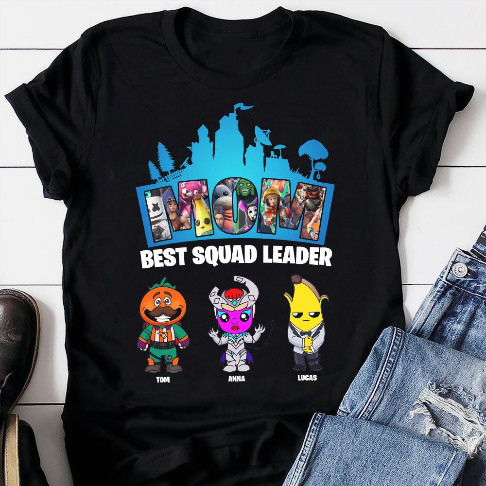 Personalized Gifts For Mom Shirt 03ohtn270225 Mom - Best Squad Leader-Homacus