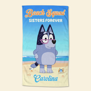 Personalized Gifts For Sister Beach Towel 02NADT260624-Homacus