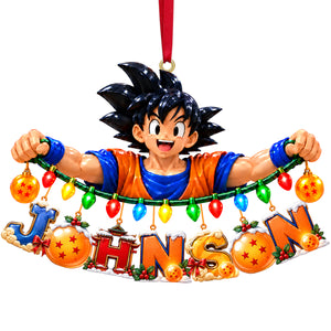 Name Art Legend Warrior Ornament - Personalized Gift For Christmas 03OHTN260926