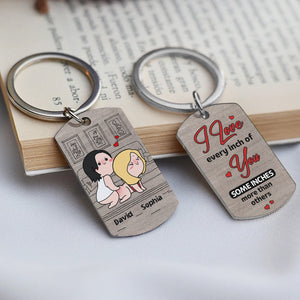 Personalized Gifts For Couple Keychain Naughty Couple 01XQDT191224HH-Homacus