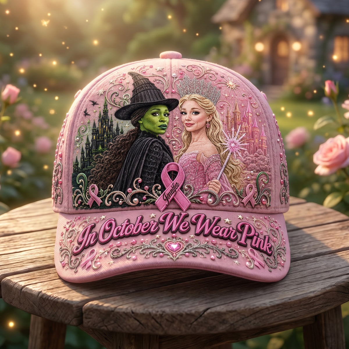 Pink Spell Strength Classic Cap - Personalized Gifts 03naqn120826-Homacus