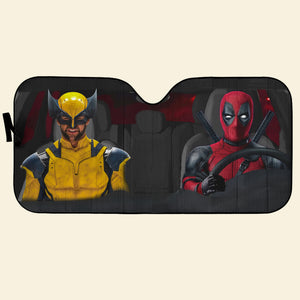 Gifts For Movie Fans Car Sunshade 03katn300724 Funny Besties-Homacus