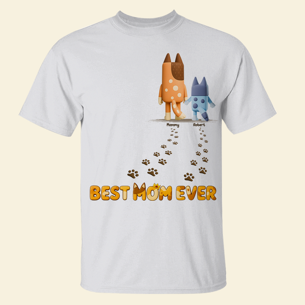 Dog Mom Shirt - Personalized Gifts For Mom 05ohpu090425-Homacus