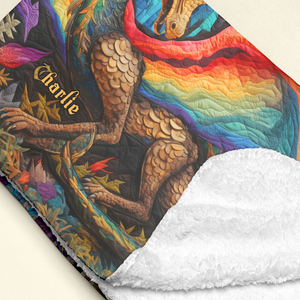 Personalized Gifts For LGBT Blanket, Pride Dragon 02qhpu120924-Homacus