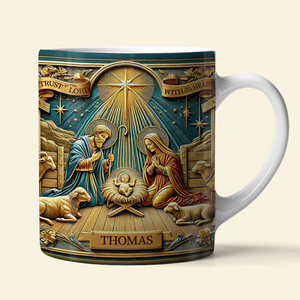 Personalized Gifts For Jesus Lover Coffee Mug, Trust In The Lord 03tgpu311224-Homacus