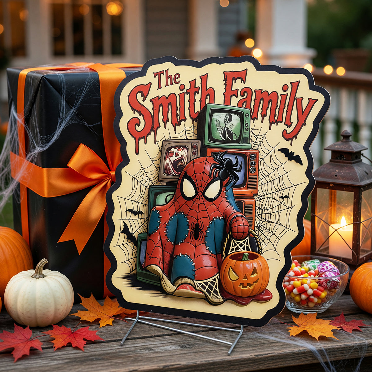 Spooky Halloween Yard Sign - Personalized Gifts For Family 04todt030826-Homacus