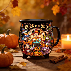Odd Witches Ceramic Cauldron Mug - Personalized Gifts 02padt180826