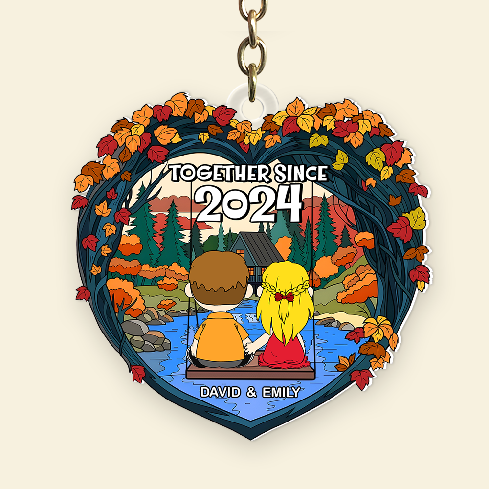 Personalized Gifts For Couple Keychain 02xqpu040125hg-Homacus