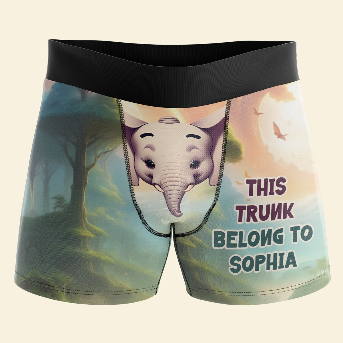 Personalized Gifts For Couple Men's Boxers 06TODT171224-Homacus