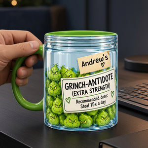 Mischief Antidote Extra Strength Accent Mug - Personalized Gifts 01hudt191026-Homacus