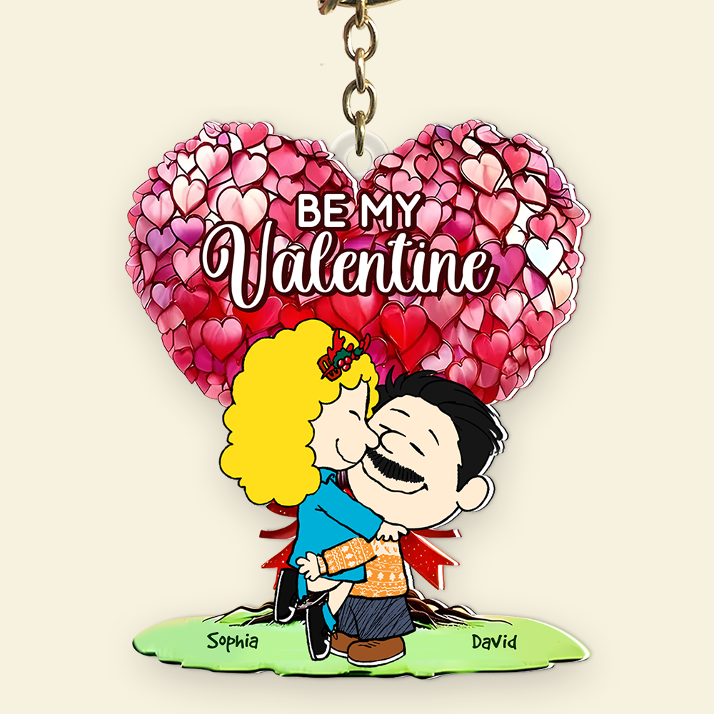 Personalized Gifts For Couple Keychain 03xqpu281124hhhg-Homacus